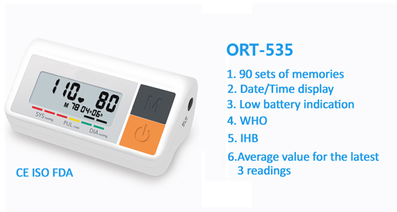 Monitor de pressió arterial ORIENTMED-535