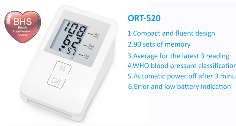 ORIENTMED 520 blood pressure monitor